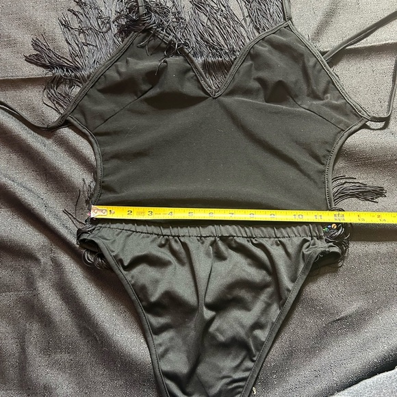 SHEIN Multicolored Ruffle Bodysuit - Picture 4 of 6